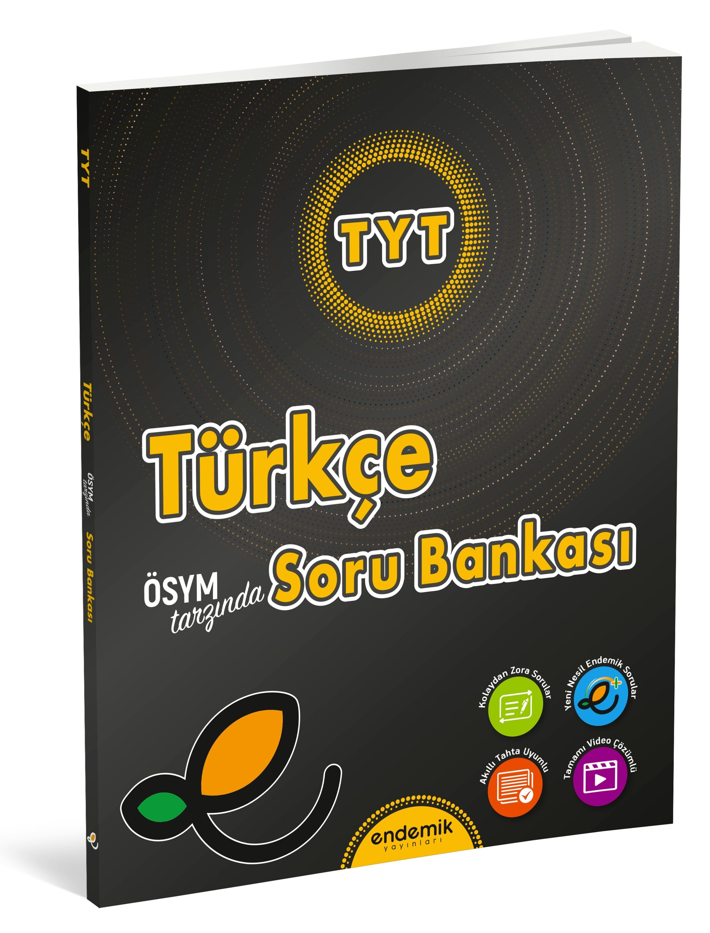 Endemik Yayınları TYT Türkçe Soru Bankası